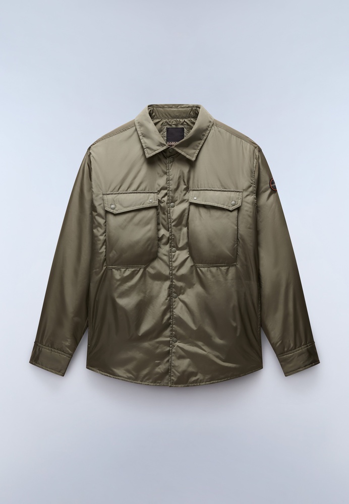 NapapijriLongsleevesO-CasiesLsNP0A88SNTeaLeafG0A-XS