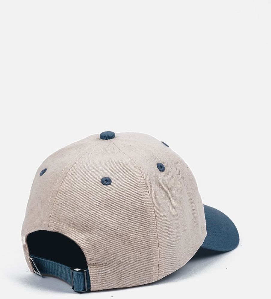 TrendsplantCapLogoDadCapIndigoEcruBlue