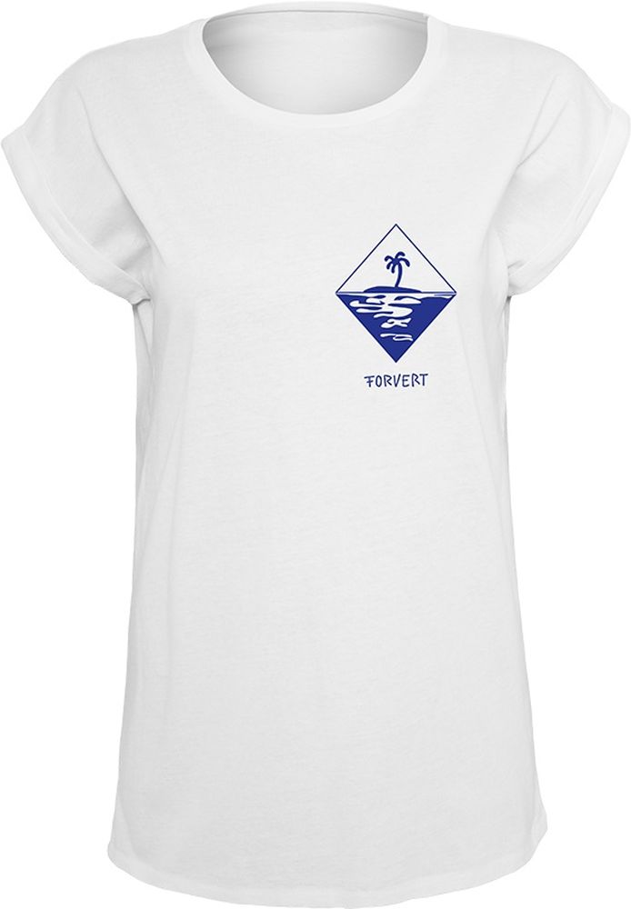 BranditDamenForvertLadiesTeePasadena8679White-XS