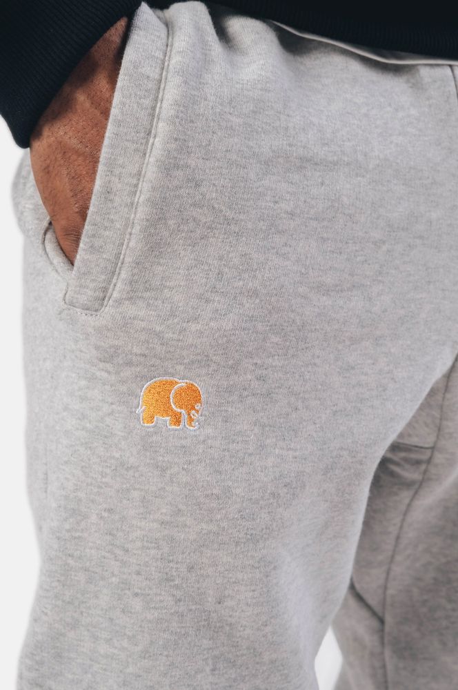 TrendsplantHoseOrganicEssentialSweatpantsHeatherGreyGrey-XS