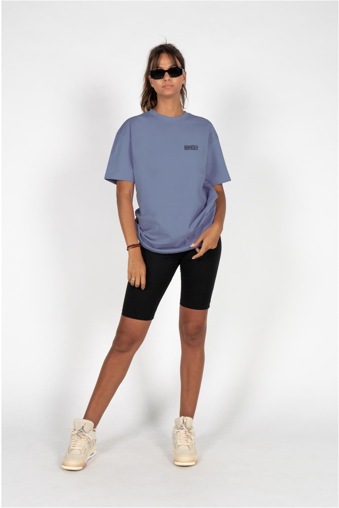 MJGONZALESDamenT-ShirtMJGHeavyOversizedTeeLadiesFearlessFlightMJG11934Vintageblue-3XL