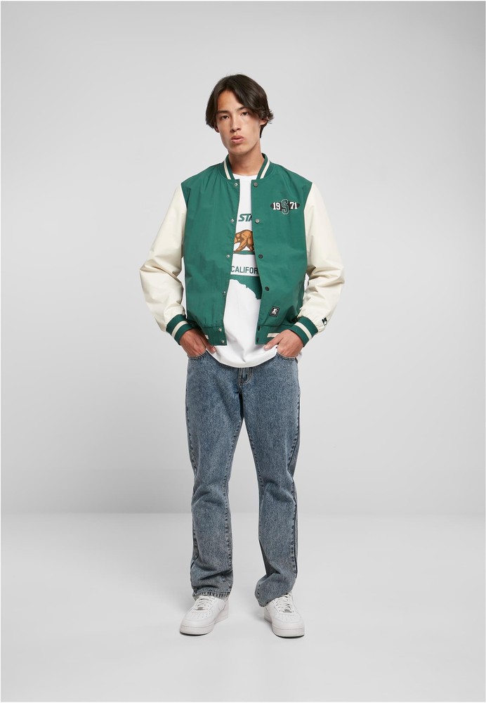 StarterBlackLabelJackeStarterNylonCollegeJacket