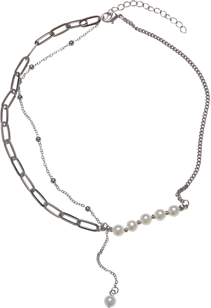 UrbanClassicsHalsketteJupiterPearlVariousChainNecklace
