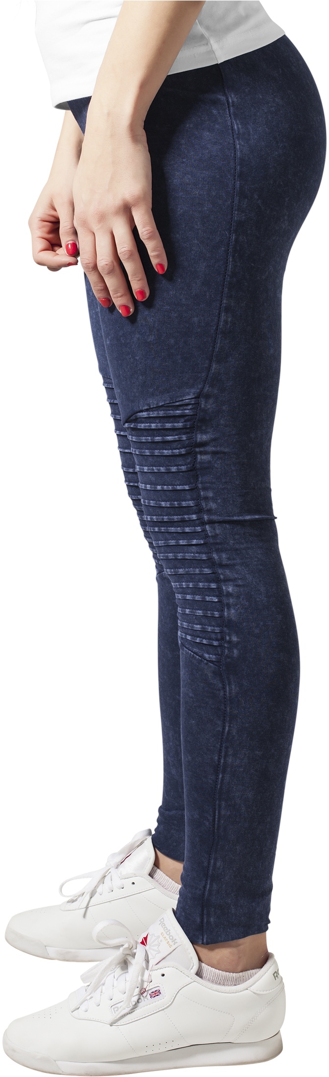 UrbanClassicsDamenLeggingsLadiesDenimJerseyLeggingsIndigo-3XL