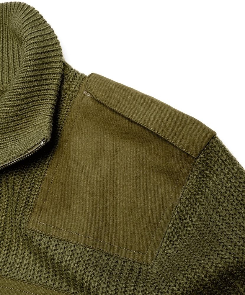 BranditCardiganBW5039Olive-3XL