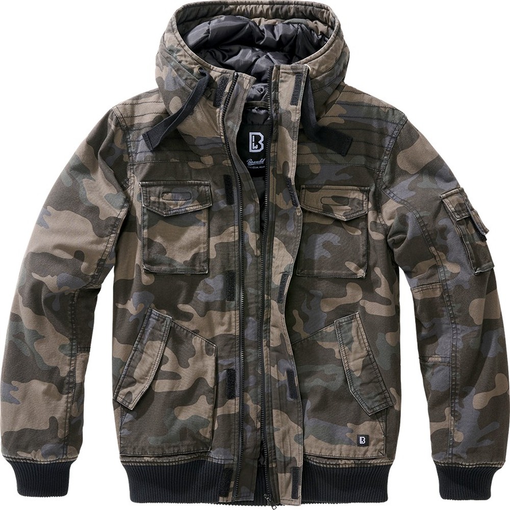 BranditHerrenJackeBronxJacketDarkcamo-S