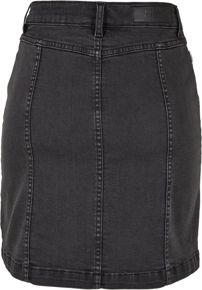 UrbanClassicsDamenLadiesOrganicStretchButtonDenimSkirt