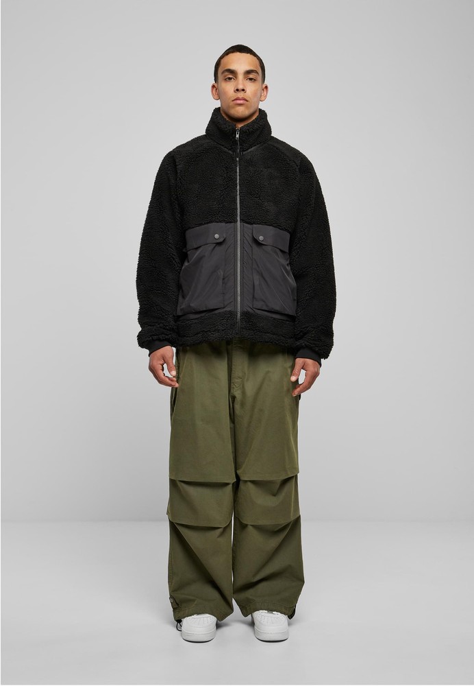 UrbanClassicsShortRaglanSherpaJacket