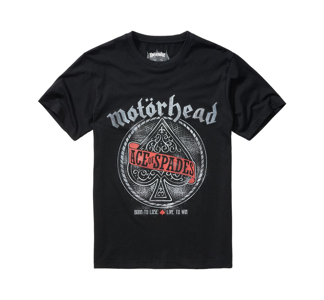 BranditMotrheadT-ShirtAceofSpadeBlack