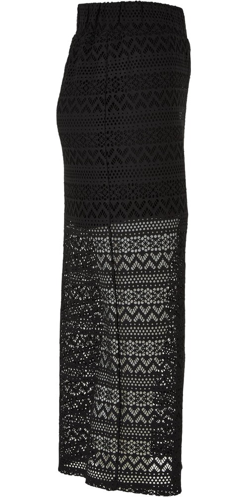 UrbanClassicsDamenLadiesStretchCrochetLaceMidiSkirt