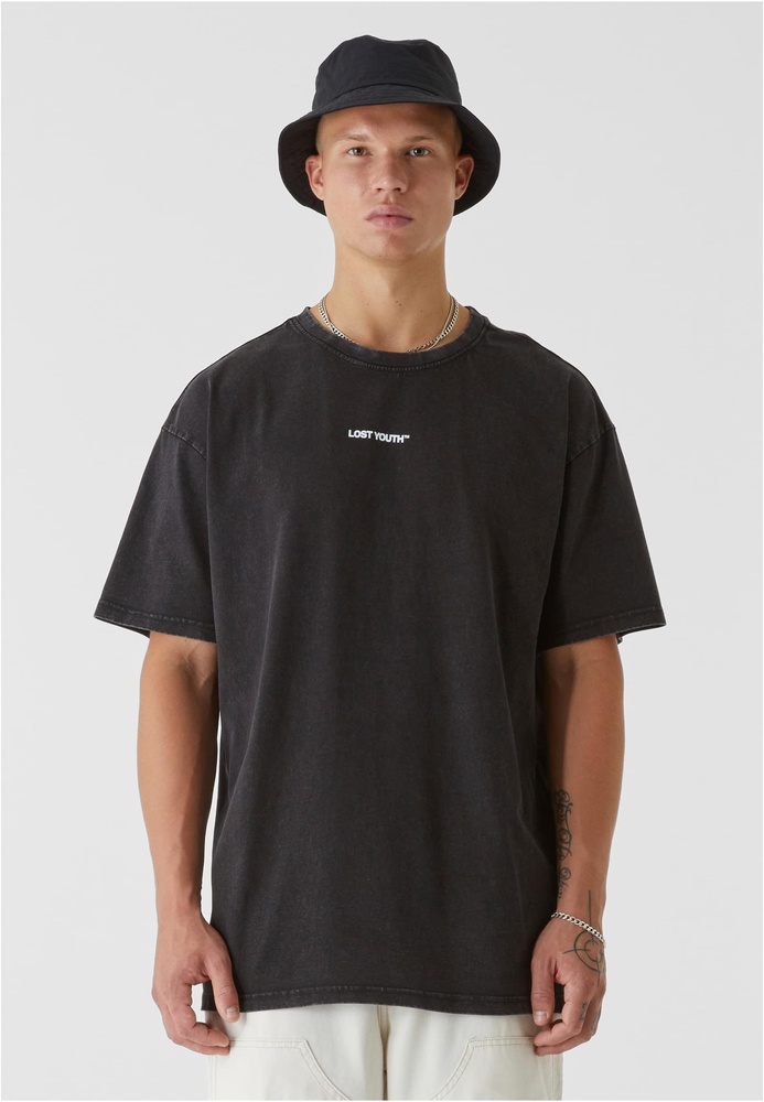 LostYouthT-ShirtLyAcidWashedTeeButterflyV3LY211