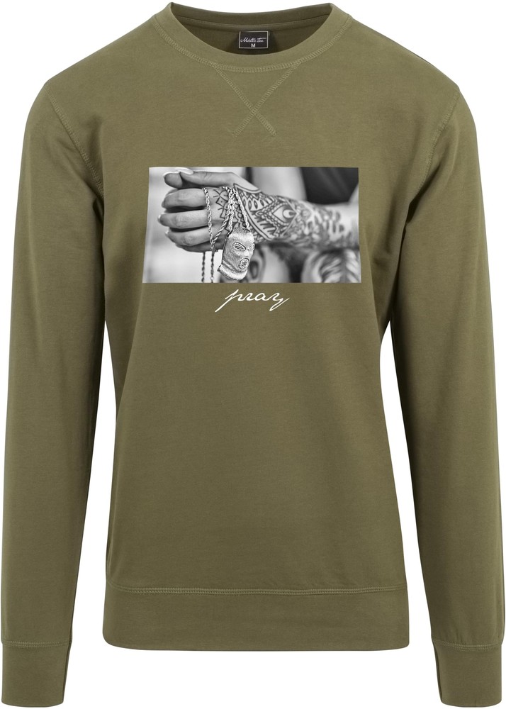 MisterTeePray20CrewneckOlive-L