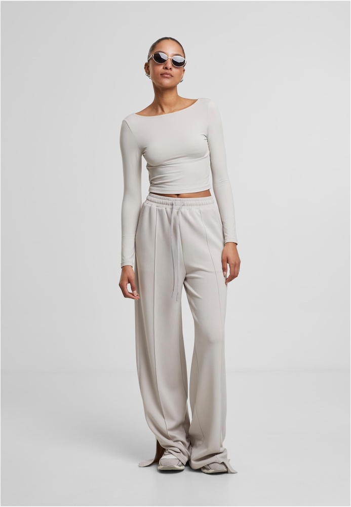 UrbanClassicsDamenLadiesSlimFitLongsleeveTB7721Cloud-L