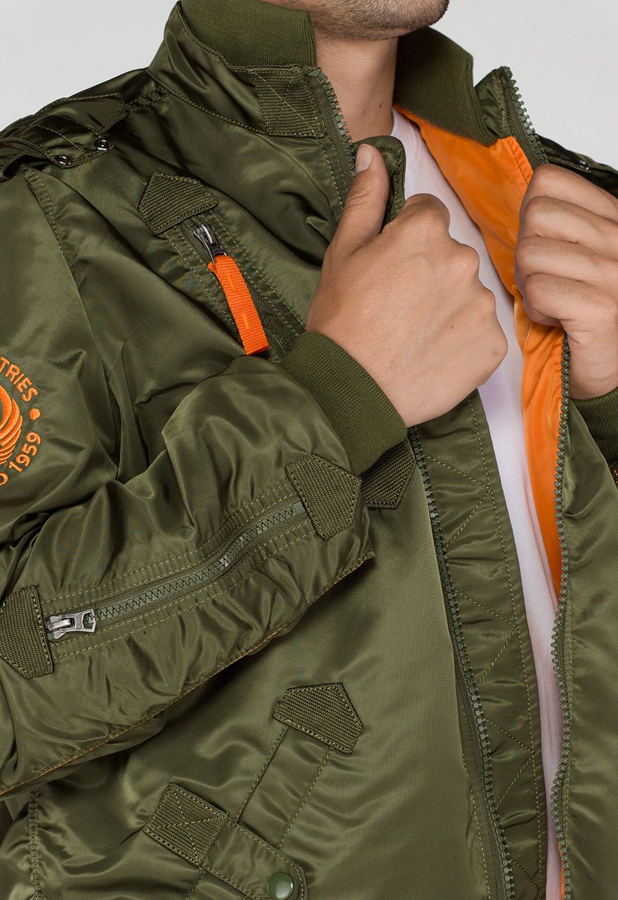 AlphaIndustriesFalconIIJackeDarkGreen