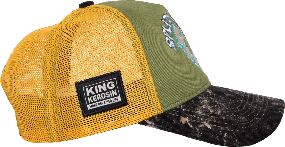 KingKerosinVintageTruckerCapSplitKKU4C039