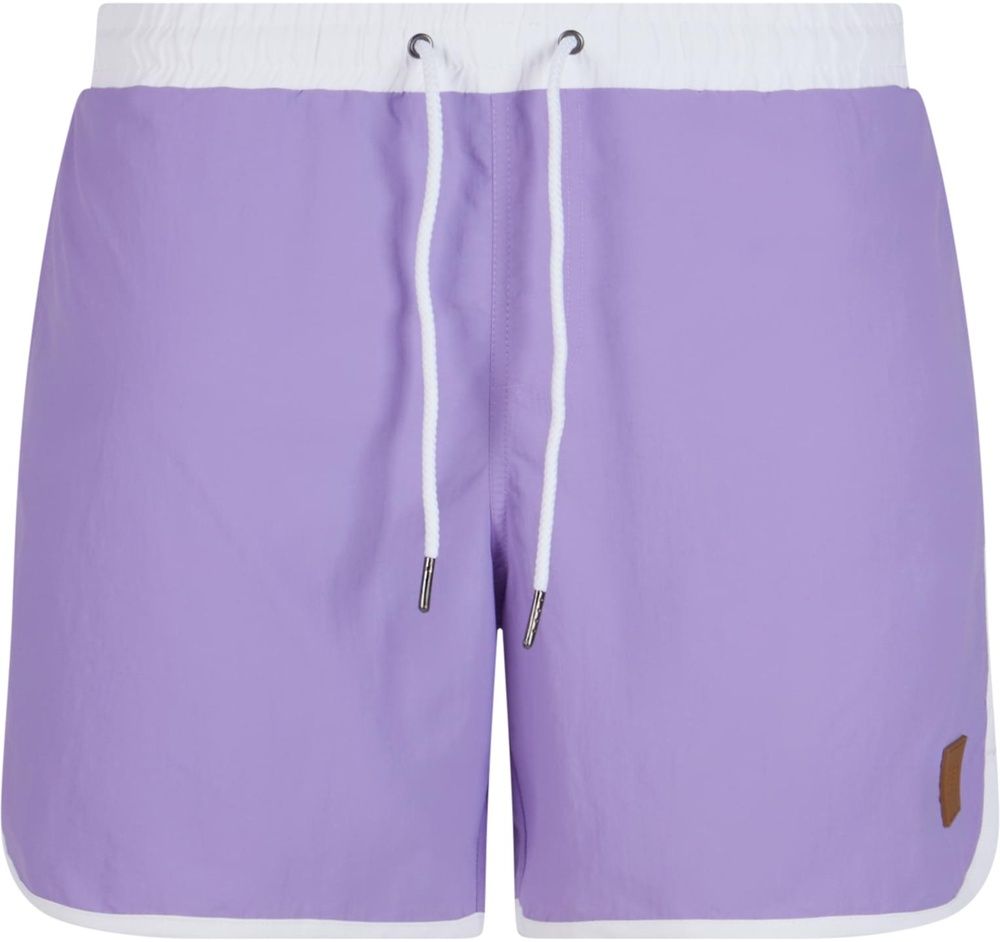 UrbanClassicsRetroSwimshortsTB2050LavenderWhite-3XL