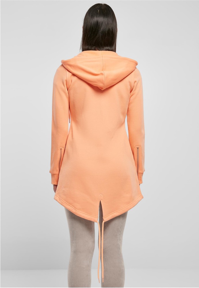 UrbanClassicsDamenJackeLadiesSweatParkaPapaya-3XL