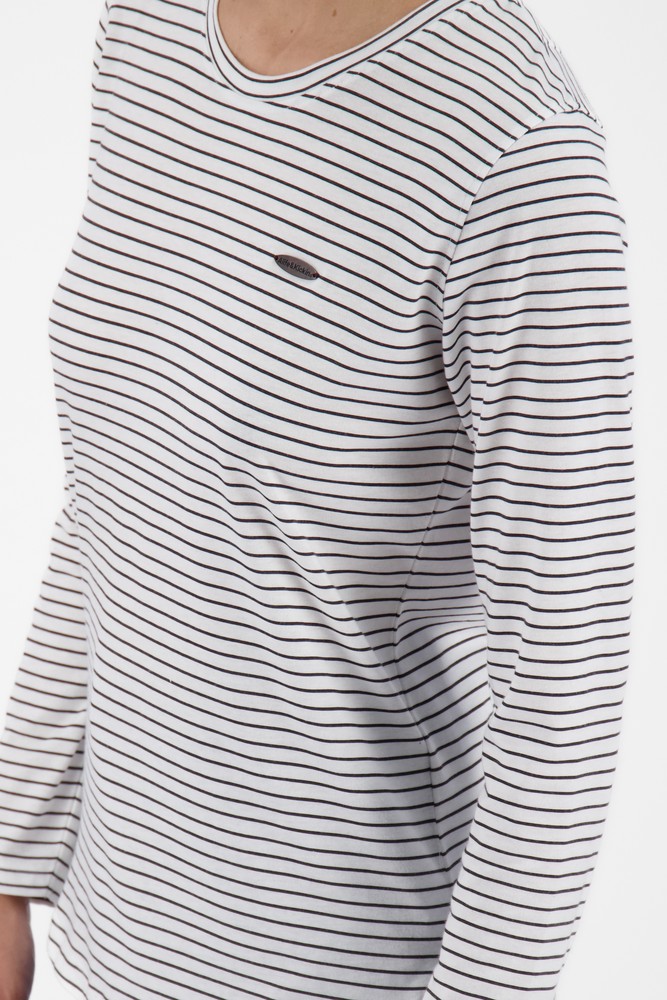 AlifeKickinDamenLeaAKZLongsleeveWhite-2XL