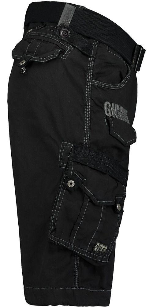 GeographicalNorwayShortsPanoramiqueBasicMen318Black-3XL