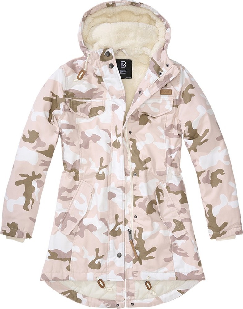 BranditDamenJackeWomenMarshLakeParkaCandyCamo-XS