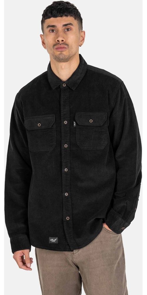 ReellHemdShirtDualShirt1302-049-01-006DeepBlack-S