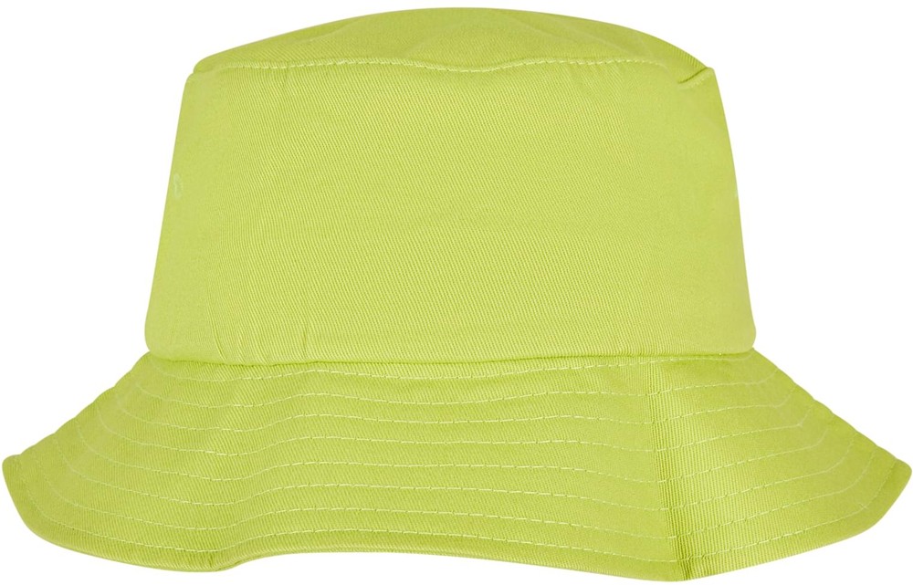 FlexfitHutCottonTwillBucketHatGreenglow