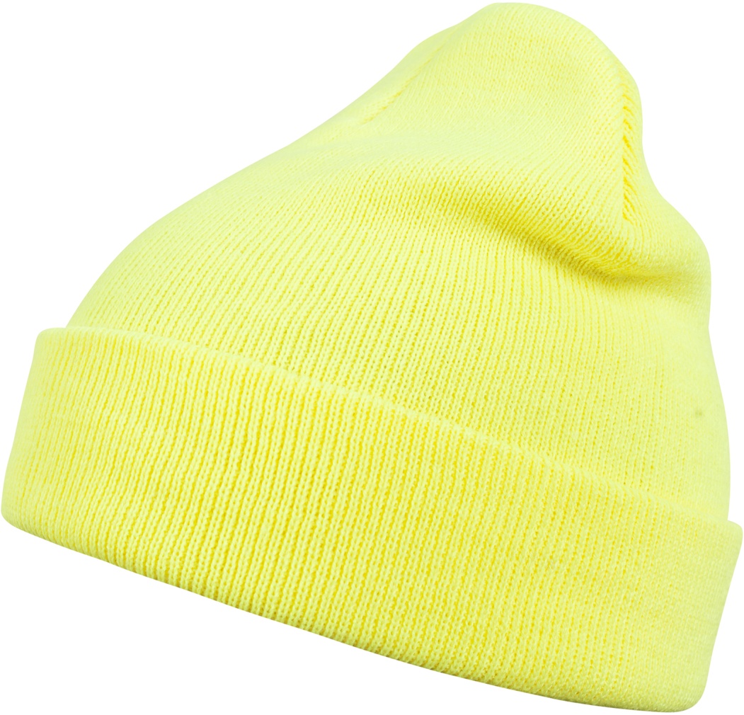 MSTRDSBeanieBeanieBasicFlapNeonyellow