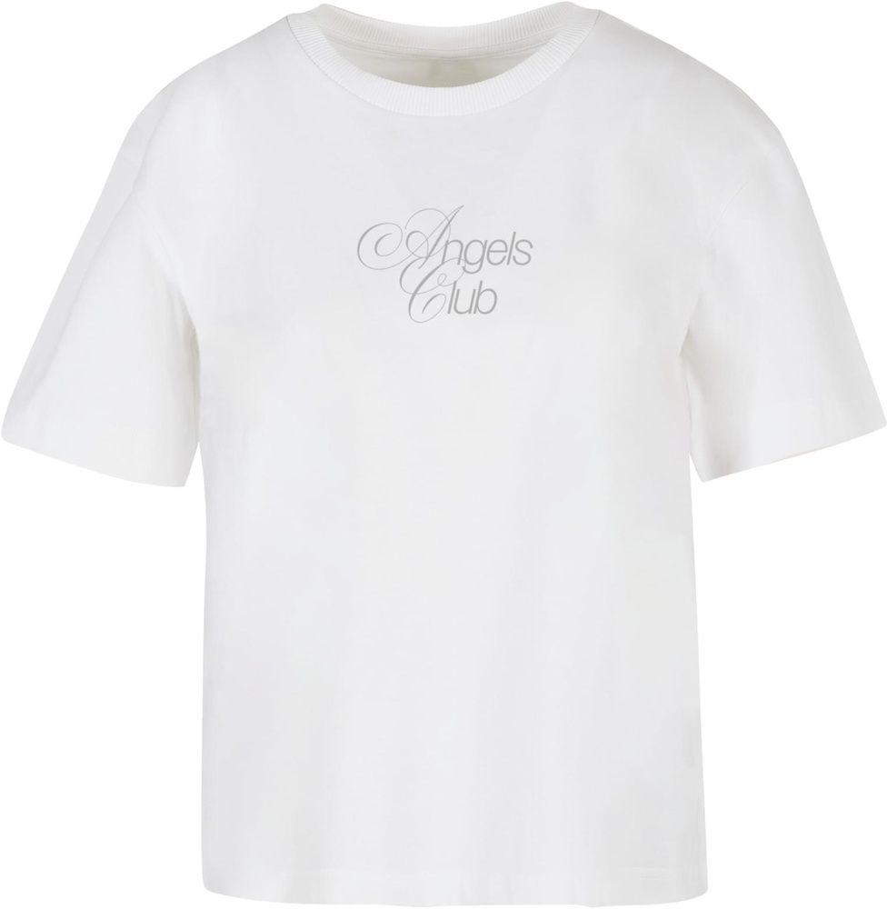 MissTeeDamenT-ShirtAngelsClubTeeMST186White-3XL