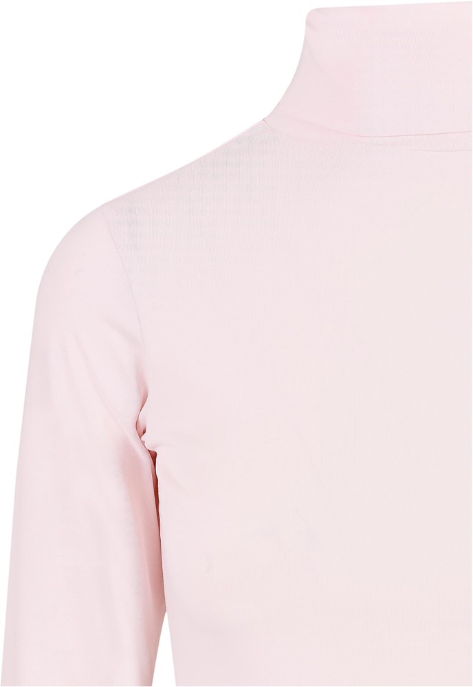 UrbanClassicsDamenLadiesModalTurtleneckLongsleevePink-3XL