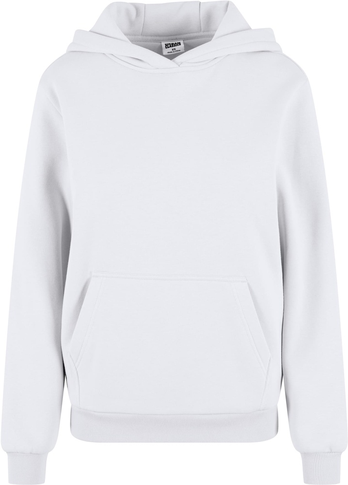 UrbanClassicsDamenLadiesFluffyHoodyTB7105White-3XL