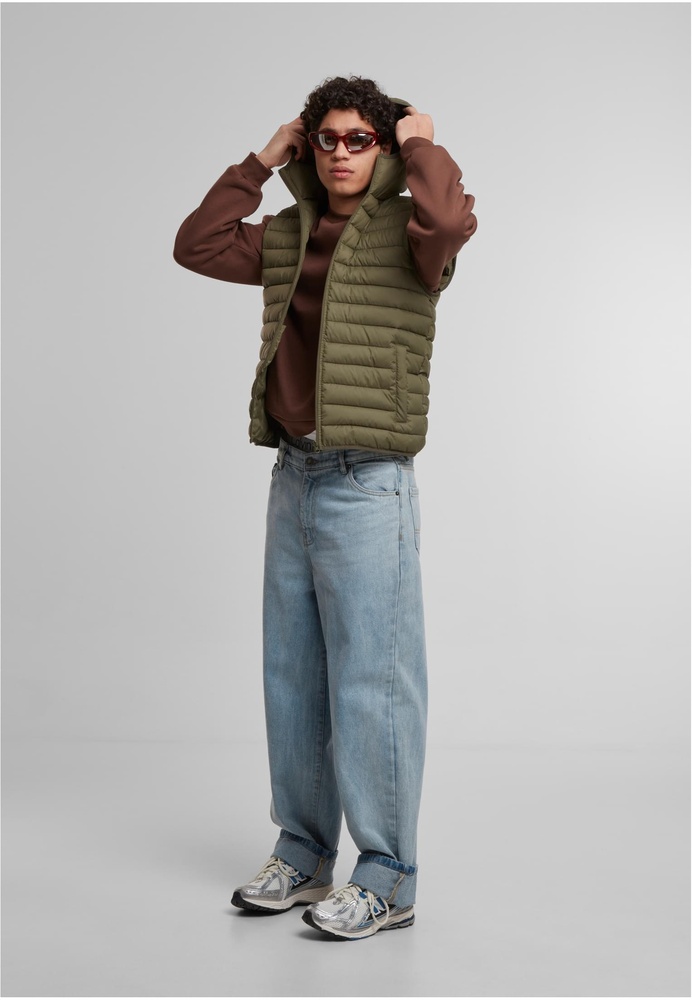 UrbanClassicsVestBasicLightWeighWithHoodTB8020Darkolive-3XL