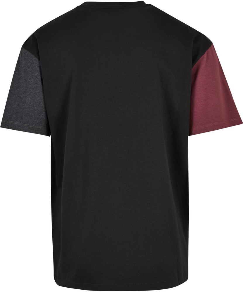 UrbanClassicsT-ShirtOrganicOversizedColorblockTeeBlack