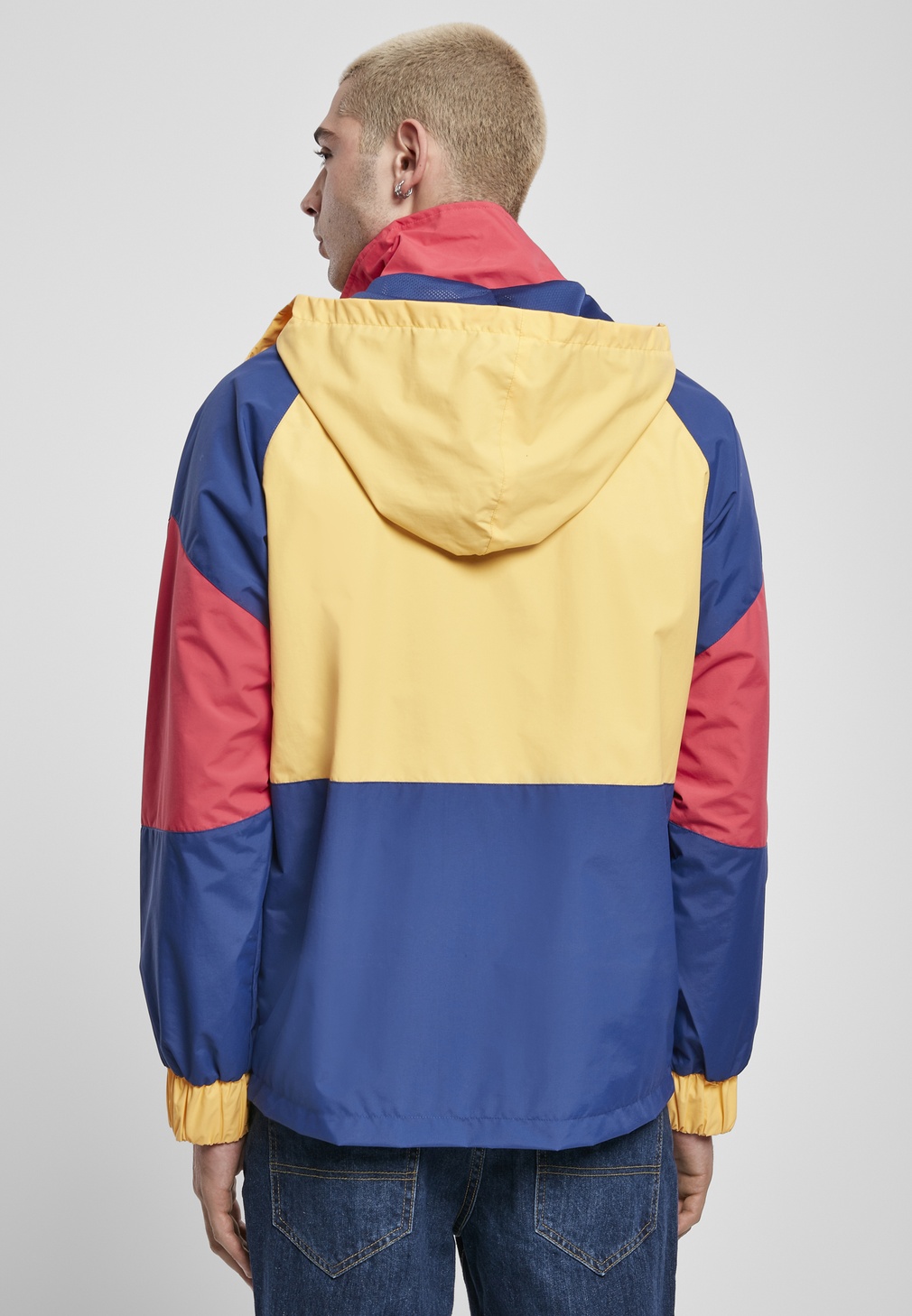 StarterBlackLabelJackeStarterMulticoloredLogoJacketRedBlueYellow