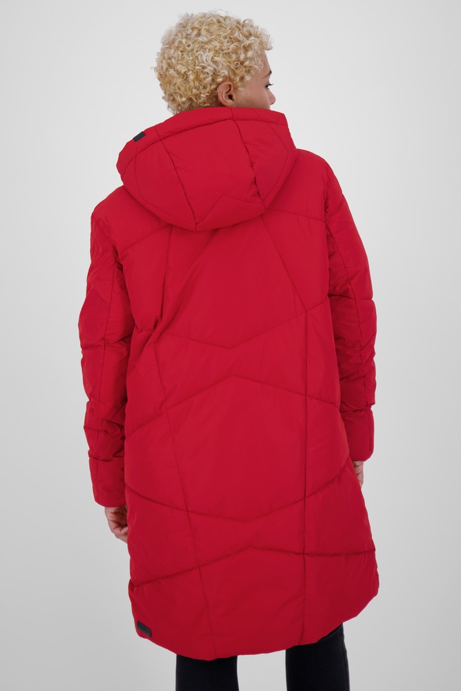 AlifeKickinDamenWintermantelKasiaAKACoatCranberry