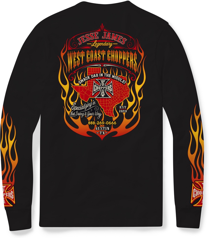 WCCWestCoastChoppersHerrenLongsleeveNotDoingItYourWayLongSleeveWCCLS0013ZW