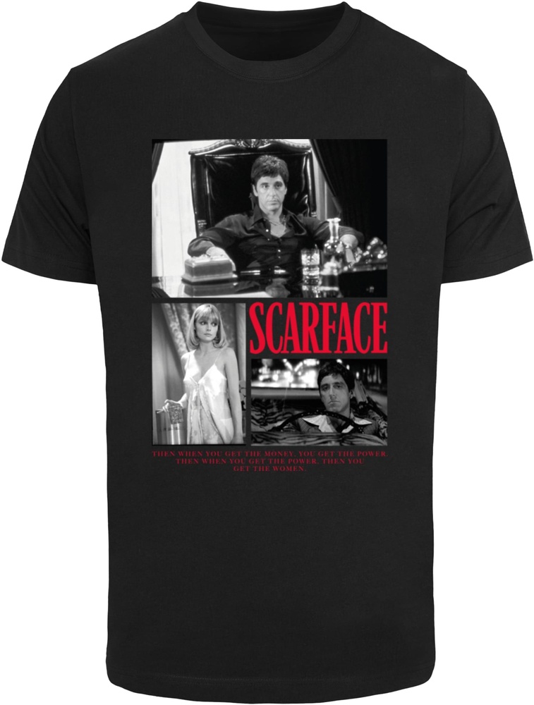 MerchcodeDamenT-ShirtScarfaceWomenMoneyTeeMC1016