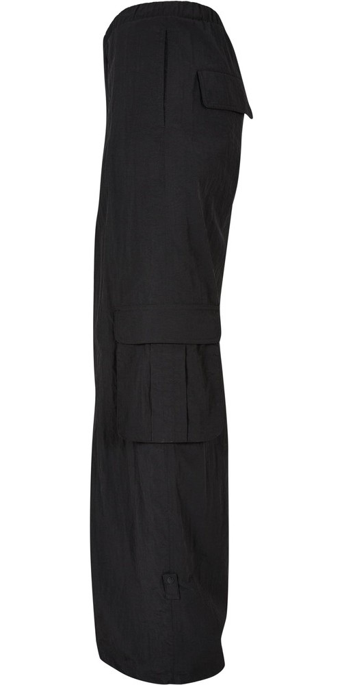 UrbanClassicsDamenHoseLadiesWideCrinkleNylonCargoPants