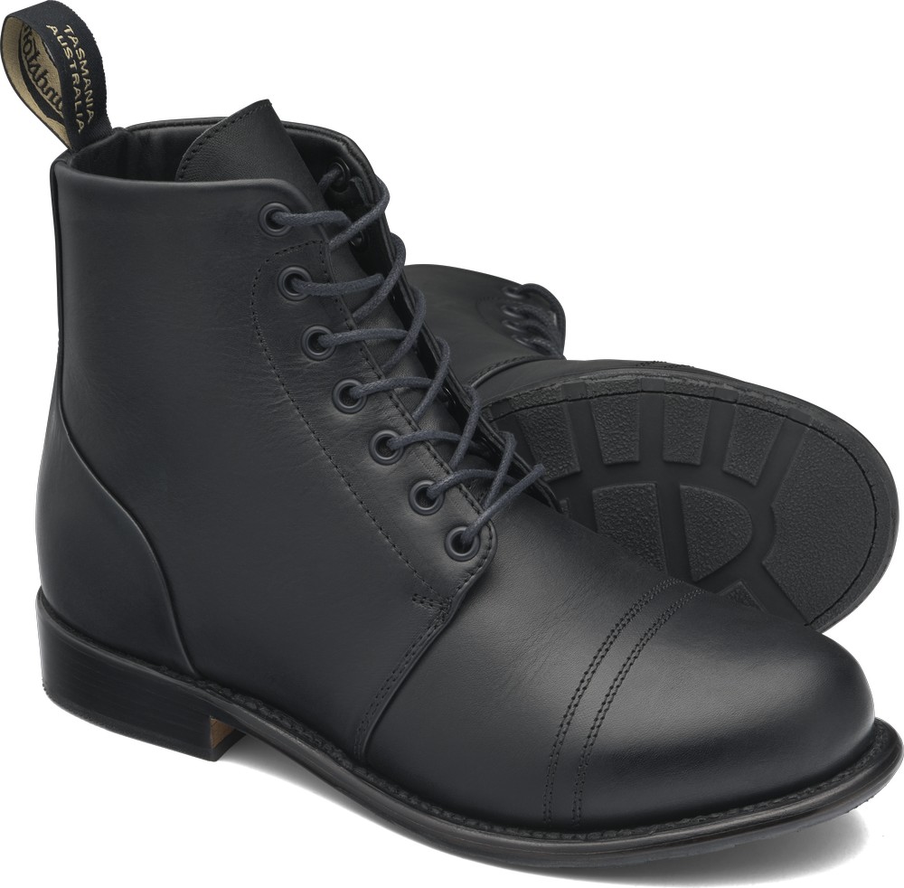 BlundstoneDamenStiefelBoots154WomensHeritageGoodyearWeltBlackLace-Up
