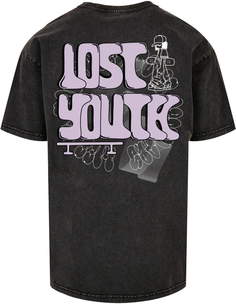 LostYouthT-ShirtLyAcidWashedTeeSkateLY207