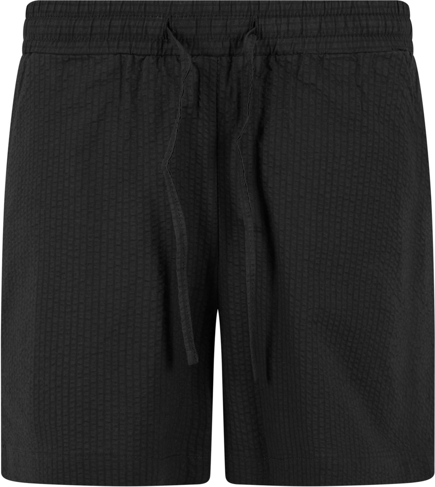 UrbanClassicsDamenLadiesSeersuckerShortsTB6212Black-3XL