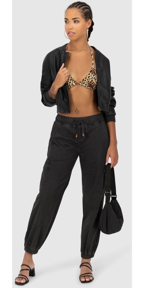 AlifeKickinDamenHoseAngeliqueAKDNMAPants21030-9999BlackDenimWashed-L