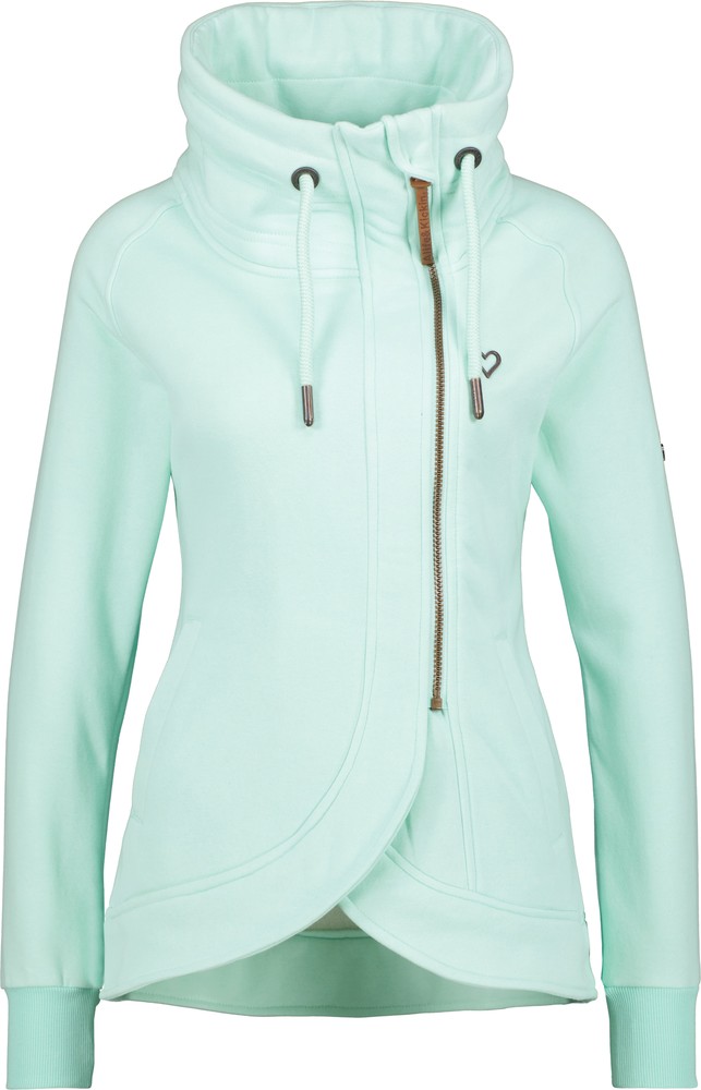 AlifeKickinDamenMerylAKASweatjacketMintMelange-2XL