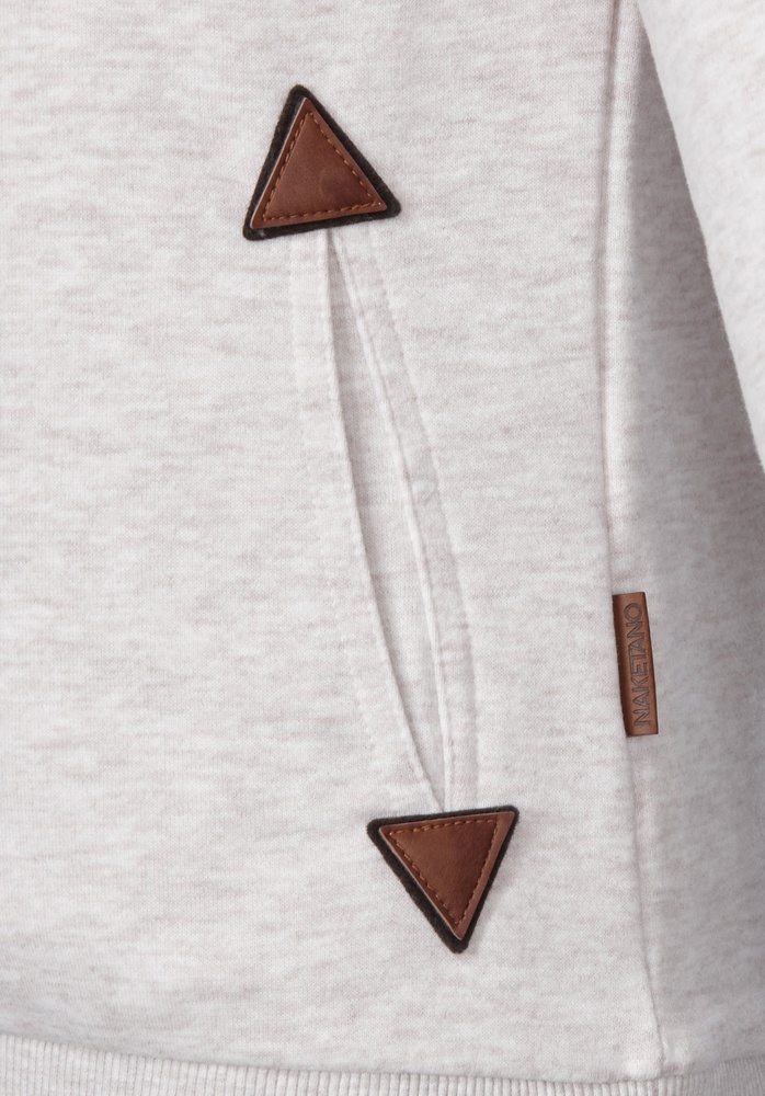 NaketanoDamenHoodieDarth1801-0203OmaMelange-XS