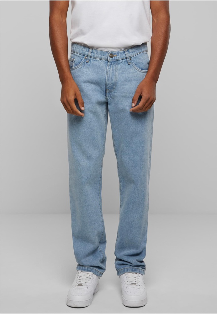 UrbanClassicsHeavyOunceStraightFitJeansTB6396NewLightBlueWashed-28