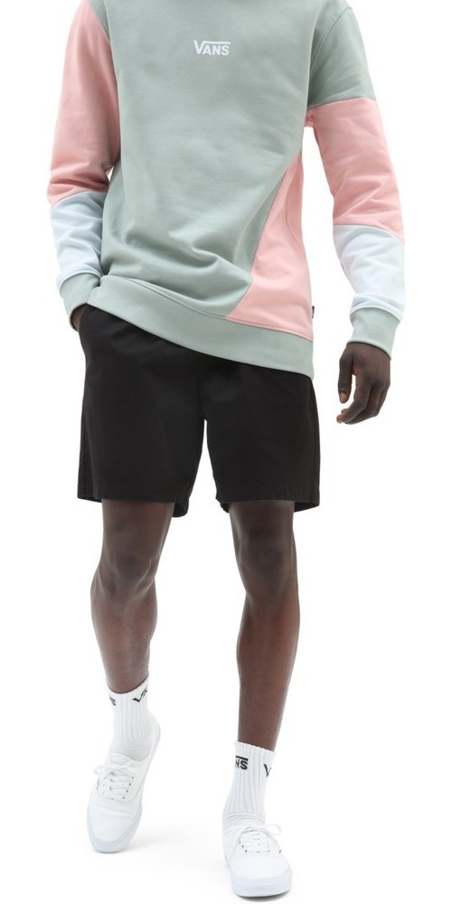 VansHerrenShortsMnRangeRelaxedElasticShortBlack-M