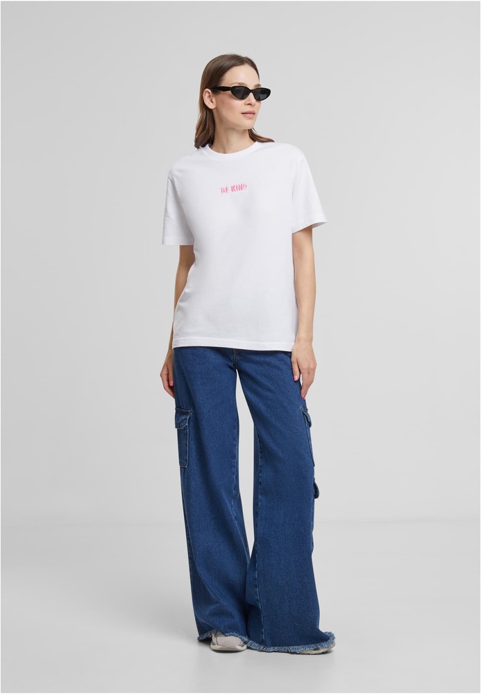 MisterTeeDamenT-ShirtBeKindHeartEmbMST338