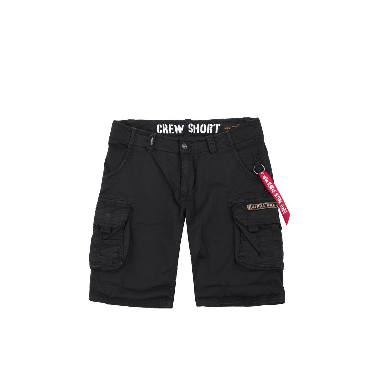 AlphaIndustriesCrewShortShortsHoseBlack