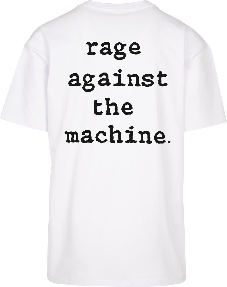 MTUpscaleT-ShirtRageAgainstTheMachineOversizeTeeWhite
