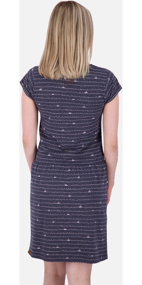 AlifeKickinDamenKleidFreizeitknielangShannaAKB62024-2301MarineMelange-XS