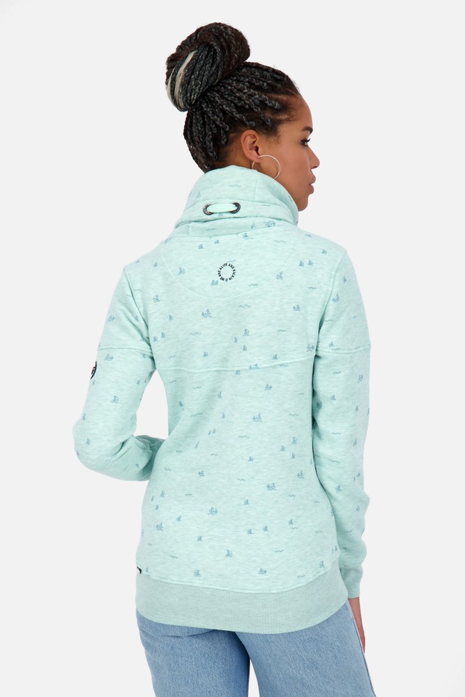 AlifeKickinDamenSweatshirtKragenSunshineAKB32022-2302